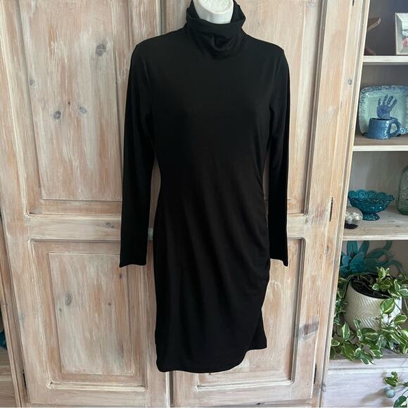 Banana Republic Black Light Sweater Winter Dress Women’s Small NEW - Picture 5 of 8